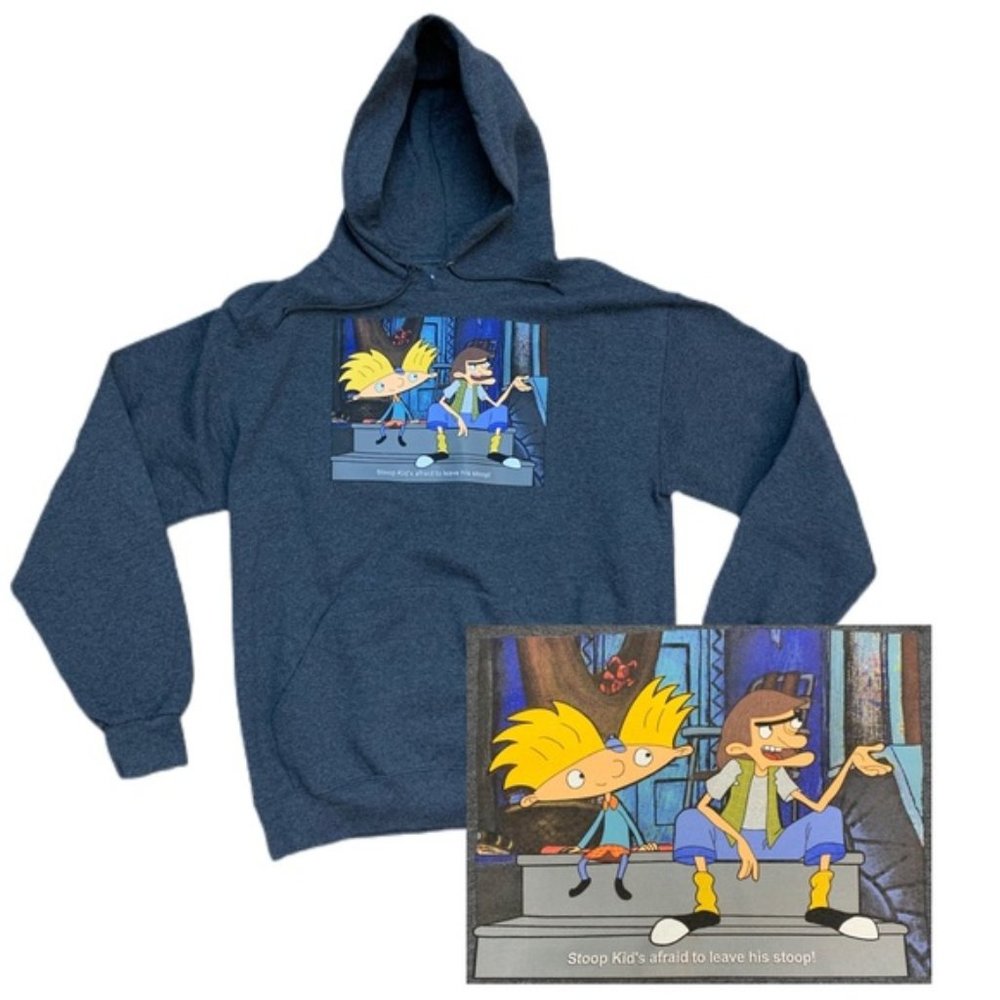 NWOT Old school 90s Men's Nickelodeon Hey Arnold Graphic - Size M